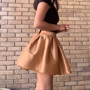 Gold Skirt